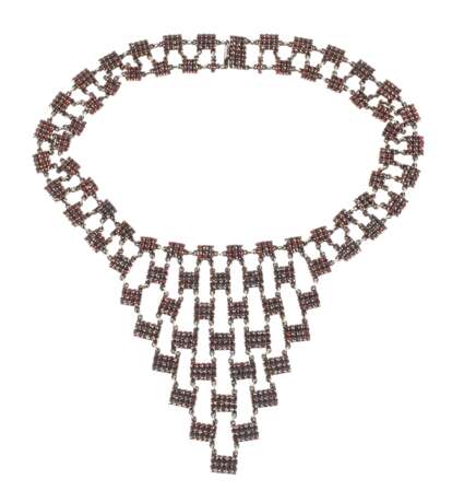 Aufwendiges Granatcollier Art déco - photo 1