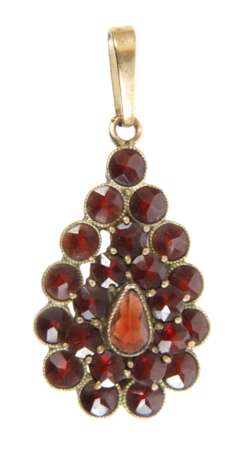 Anhänger mit Granatbesatz - photo 1