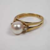 Drei Damenringe mit Steinbesatz - photo 2