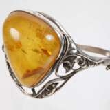 Zwei Schmuckteile mit Bernsteinbesatz - photo 4