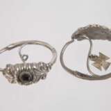 Drei Paar Biedermeier-Ohrringe - photo 3