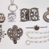 Umfangreiches Konvolut Silberschmuck - photo 4