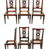 Satz von sechs klassizistischen Stühlen - фото 1