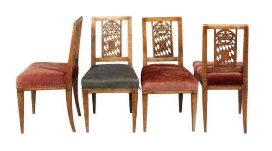 Satz von vier klassizistischen Stühlen - фото 9 Satz von vier klassizistischen Stühlen - фото 9