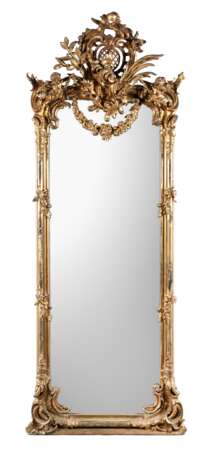 Großer Stuckspiegel Neorokoko - Foto 1