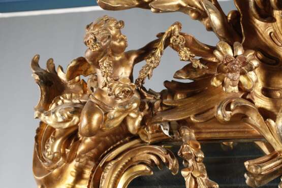 Großer Stuckspiegel Neorokoko - Foto 4