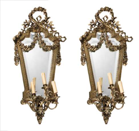 Paar neoklassizistische Wandspiegel - photo 1