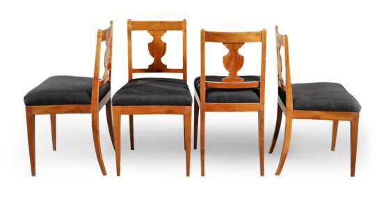 Satz von vier Biedermeierstühlen - фото 1