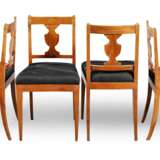 Satz von vier Biedermeierstühlen - фото 1