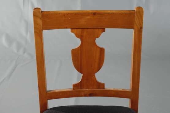 Satz von vier Biedermeierstühlen - фото 3