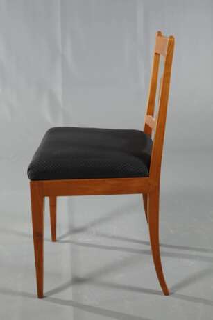 Satz von vier Biedermeierstühlen - фото 5