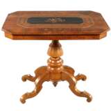 Intarsierter Beistelltisch - Foto 1