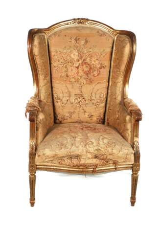 Ohrenbackensessel im Louis-seize-Stil - Foto 1 Ohrenbackensessel im Louis-seize-Stil - Foto 1