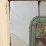 Zwei Bleiglasfenster mit Ansicht Mainz - photo 5