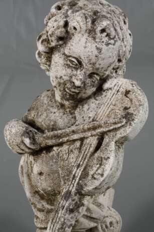 Paar musizierende Putten - photo 2 Paar musizierende Putten - photo 2