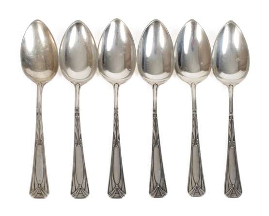 Sechs Kaffeelöffel Peter Behrens - фото 1