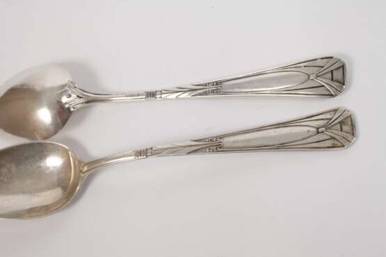 Sechs Kaffeelöffel Peter Behrens - фото 2