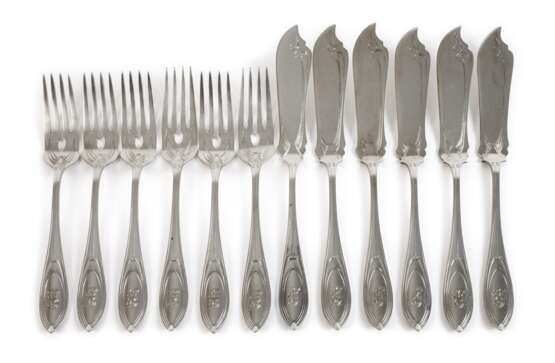 Silber Fischbesteck Peter Behrens - фото 1 Silber Fischbesteck Peter Behrens - фото 1