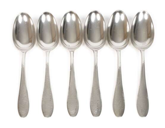 Silber sechs Speiselöffel Richard Riemerschmid - фото 1