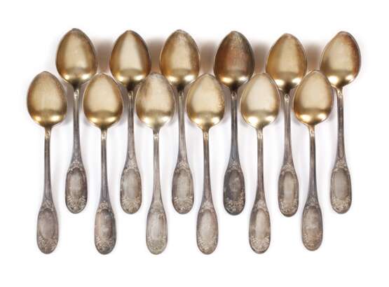 Zwölf Kaffeelöffel Jugendstil - фото 1 Zwölf Kaffeelöffel Jugendstil - фото 1