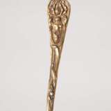 Silber zwölf Mokkalöffel Irisblütendekor - фото 3