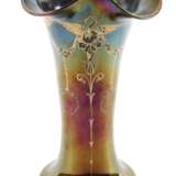 Jugendstilvase mit Schwanendekor - photo 1