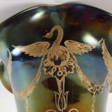 Jugendstilvase mit Schwanendekor - photo 4