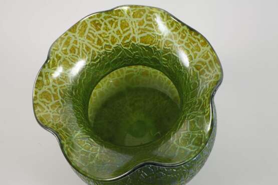 Lötz Wwe. Vase "Mimosa Green" - фото 3