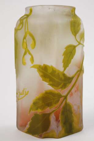 Emile Gallé Vase mit Ahorndekor - фото 3