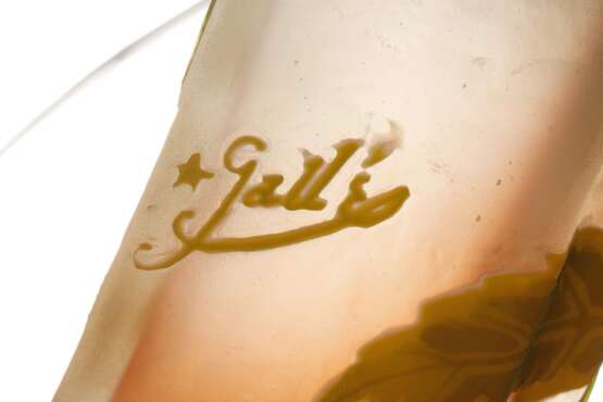 Emile Gallé Vase mit Ahorndekor - фото 4