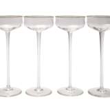 Vier hohe Champagnerschalen - Foto 1