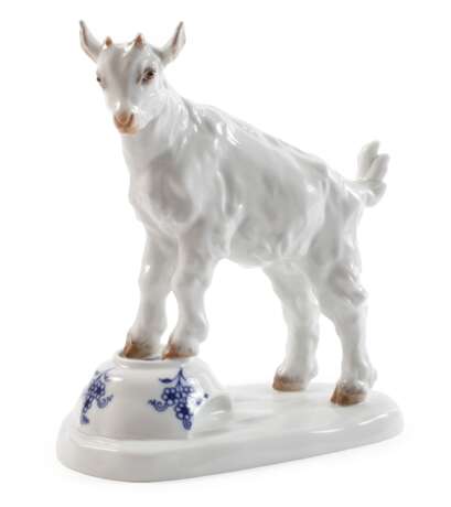 Meissen ”Ziegenbock auf Napf, klein” - photo 1