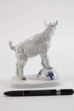 Meissen ”Ziegenbock auf Napf, klein” - photo 3