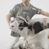 Meissen "Bauer mit Ochsengespann" - Foto 2