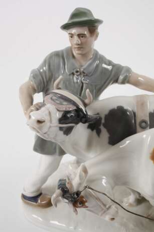 Meissen "Bauer mit Ochsengespann" - Foto 2 Meissen "Bauer mit Ochsengespann" - Foto 2