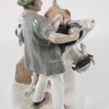 Meissen "Bauer mit Ochsengespann" - Foto 3