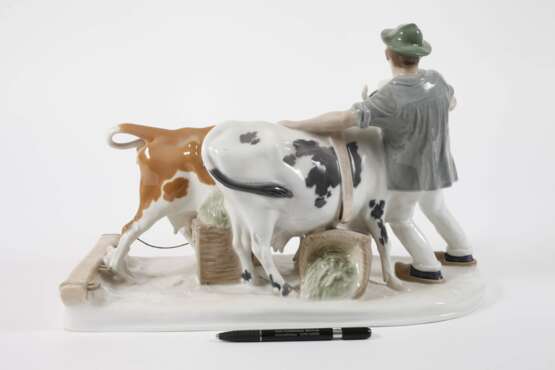 Meissen "Bauer mit Ochsengespann" - Foto 4 Meissen "Bauer mit Ochsengespann" - Foto 4