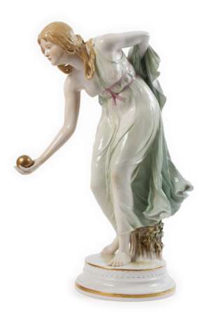 Meissen "Kugelspielerin, groß" - Foto 1