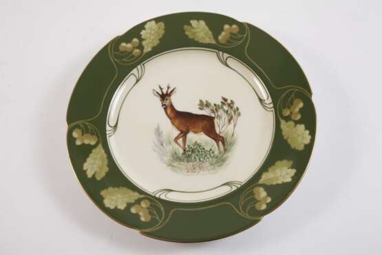 Nymphenburg drei Teller Jagdmotive - Foto 2 Nymphenburg drei Teller Jagdmotive - Foto 2