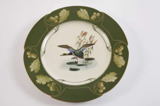 Nymphenburg drei Teller Jagdmotive - Foto 4 Nymphenburg drei Teller Jagdmotive - Foto 4