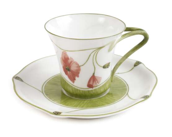 Nymphenburg Mokkatasse Mohnblumendekor - фото 1 Nymphenburg Mokkatasse Mohnblumendekor - фото 1