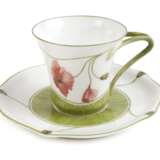 Nymphenburg Mokkatasse Mohnblumendekor - фото 1