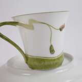 Nymphenburg Mokkatasse Mohnblumendekor - фото 4