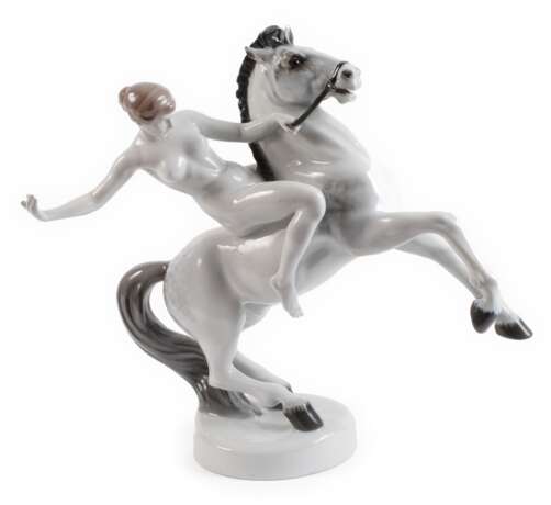 Rosenthal "Amazone zu Pferde" - photo 1 Rosenthal "Amazone zu Pferde" - photo 1