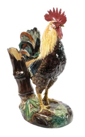 Delphin Massier übergroße Hahnenplastik - photo 1