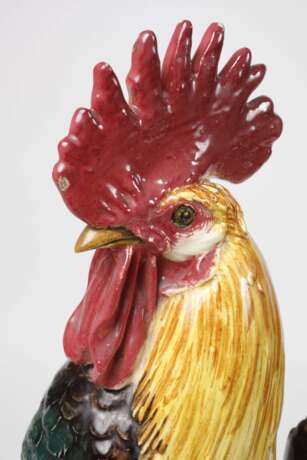 Delphin Massier übergroße Hahnenplastik - photo 2