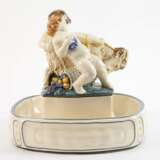 Karlsruhe großer figürlicher Tafelaufsatz - photo 2