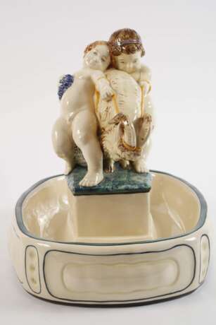 Karlsruhe großer figürlicher Tafelaufsatz - photo 3