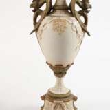 Royal Dux Paar große Prunkvasen mit Drachenhenkel - Foto 3