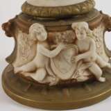 Royal Dux Paar große Prunkvasen mit Drachenhenkel - Foto 4